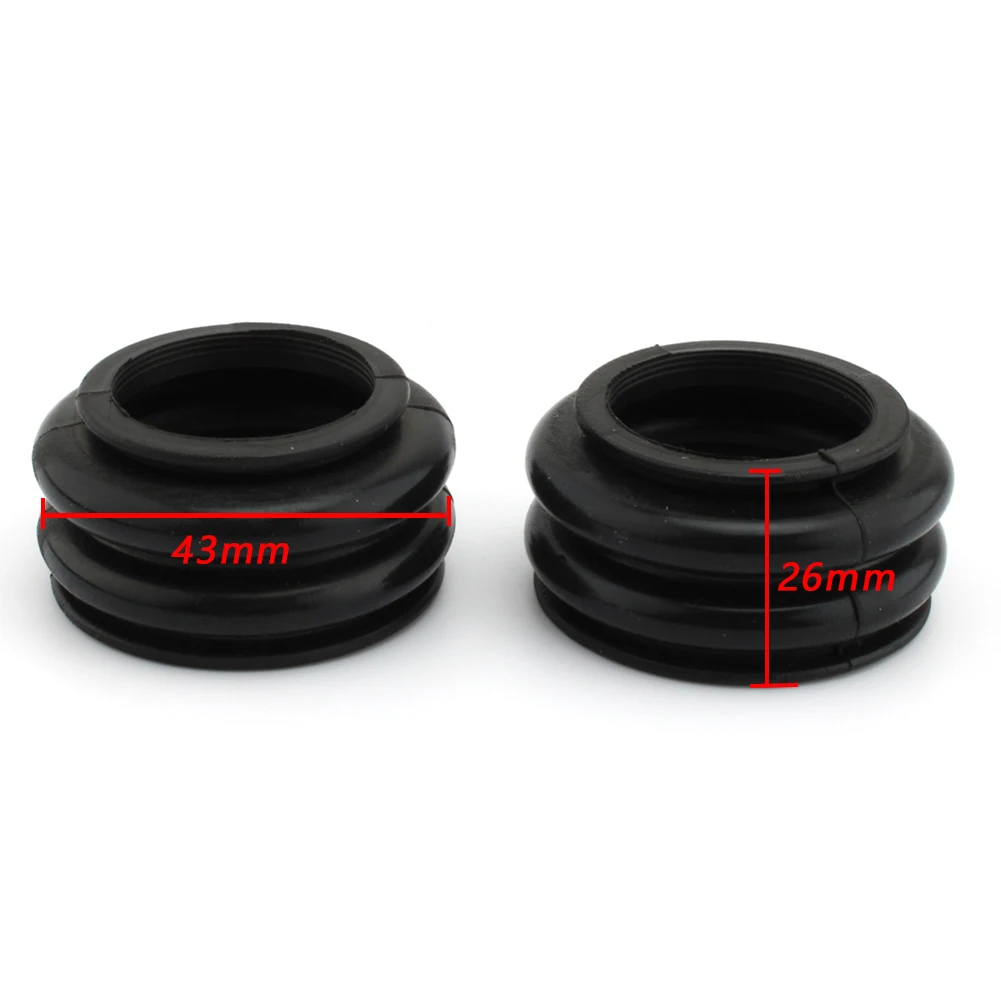 2 Pcs/Set Motorcycle Accessories Sport Ball Joint Rubber Boot Bellows Cover Cap For BMW R1200GS ADV R1150GS ADV R1100GS R1200RT