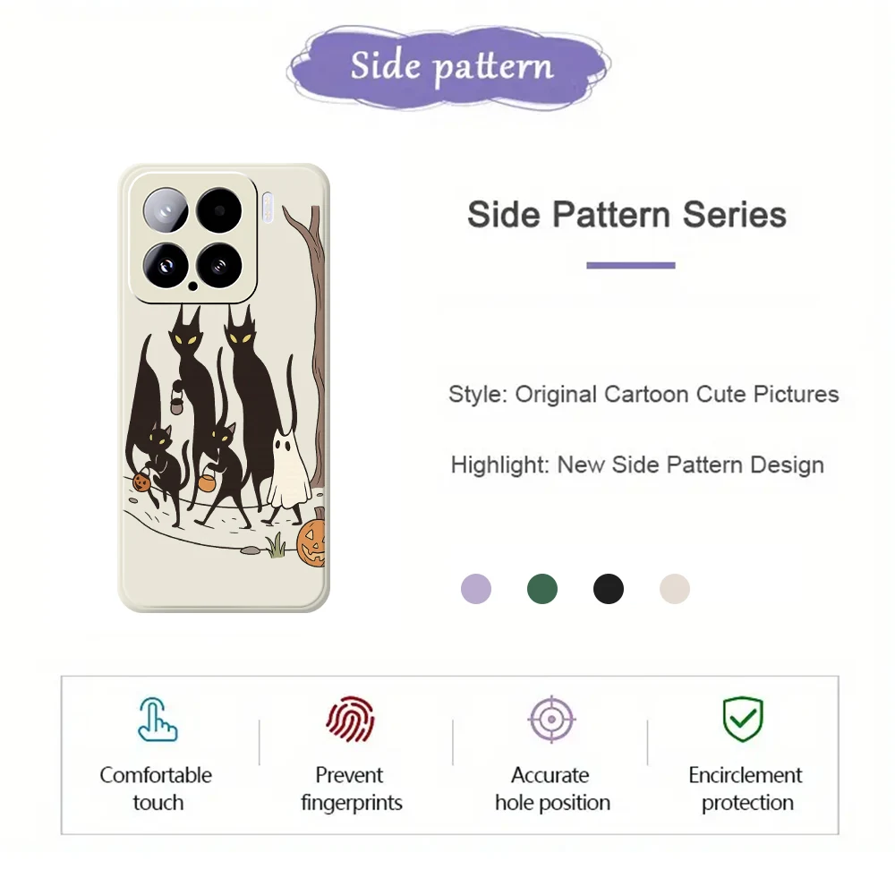 حافظة لهاتف شاومي Mi 15 Ultra Mi 14T 13T 11T Pro غطاء من السيليكون لهاتف Xiaomi Mi 13T Pro Mi 11T Pro