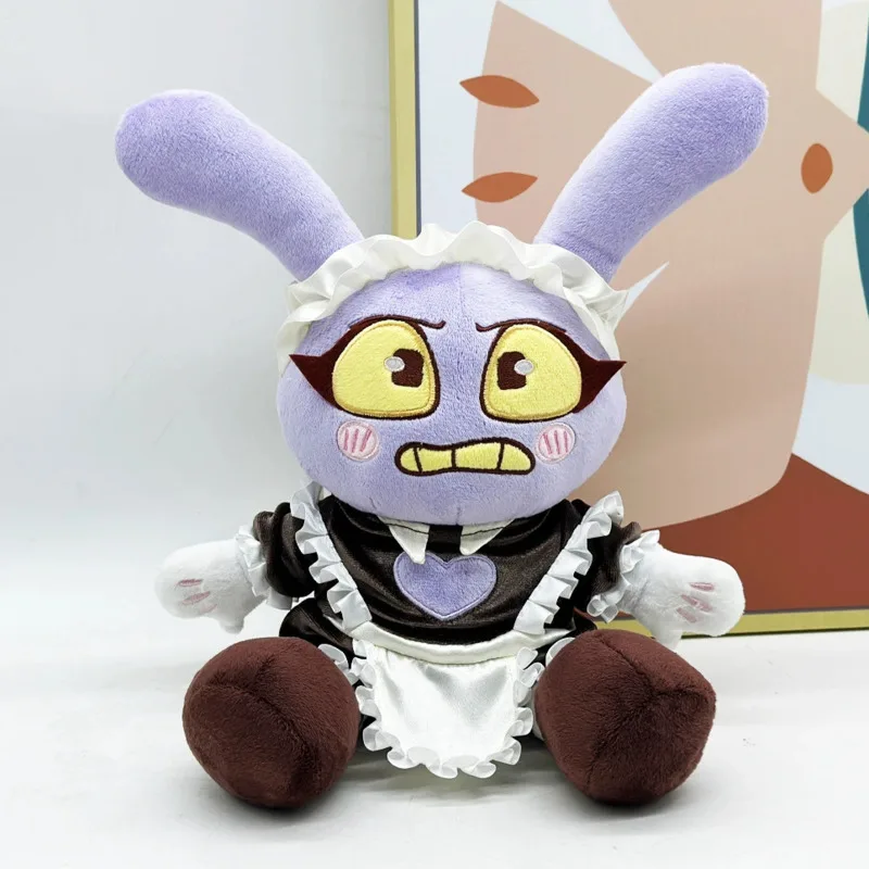 

Maid Jax Pomni‌ Cotton Plush Doll Kids Cute Cartoon Peripherals Stuffed Doll Toy Rabbit Animal Room Decoration Plushies Toy Gift