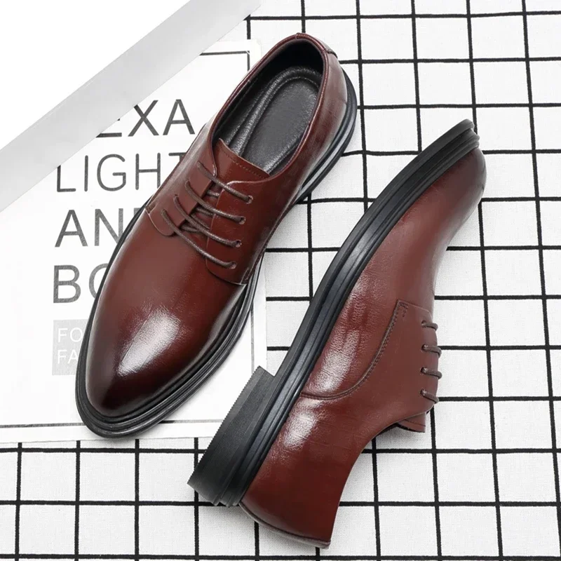 

Men Dress Shoes Men Formal Shoes Winter/Spring Classic Business Luxury Men Oxfords Footwear Suit Shoes Zapatos De Vestir Hombre