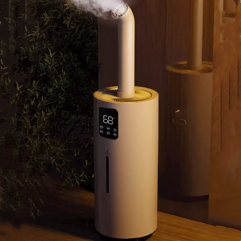 Humidificador de suelo silencioso para el hogar, pulverizador de aire de gran capacidad, esterilización comercial, industria a gran escala para el hogar, 25L