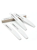 50/100 piezas, Limas de madera gruesas para uñas, Limas profesionales de manicura, Limas para uñas artísticas, 100/180 luna