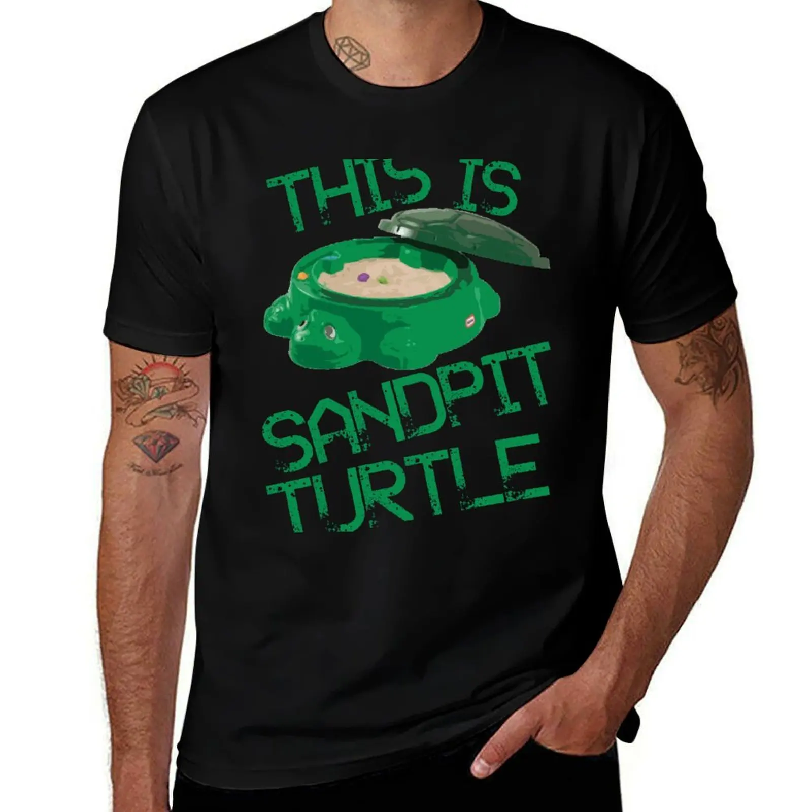 This Is Sandpit Turtle (Lyrics) T-Shirt Functional Casual Short Sleeve Tee T-Shirt