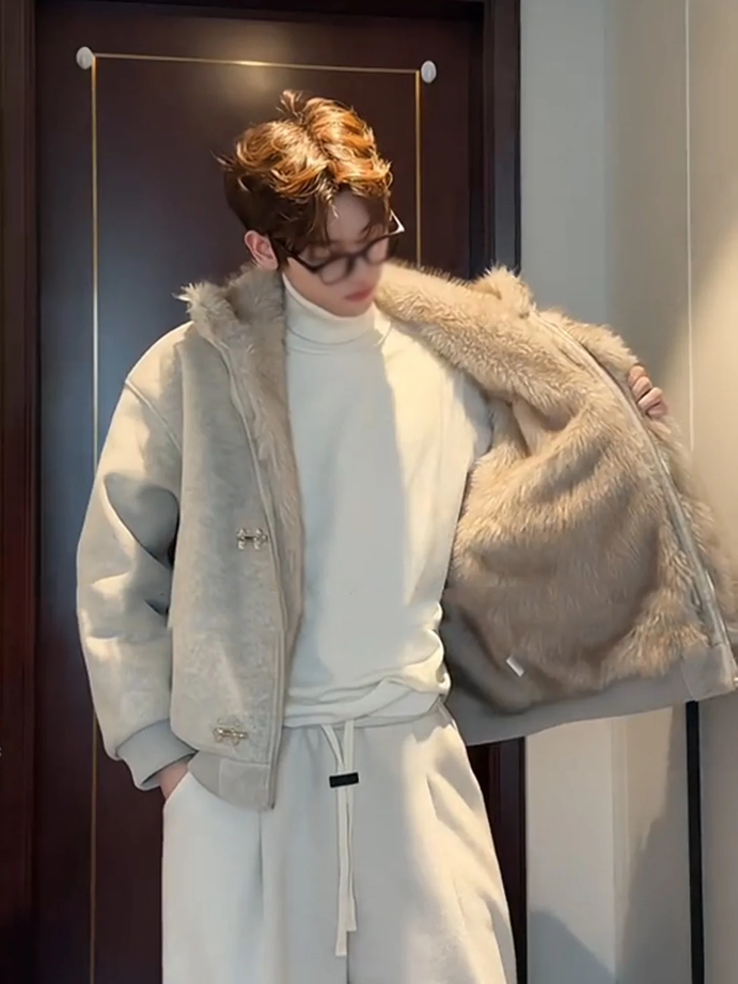 

Мужская хлопковая куртка Thiened Fce, зимняя теплая повседневная верхняя одежда Harlington Aircrt на пуговицах, модная брендовая одежда