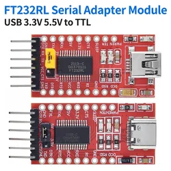 5/20/100PCS FT232RL FTDI USB 3.3V 5.5V to TTL Serial Adapter Module for Arduino FT232 Pro Mini USB TO TTL 232