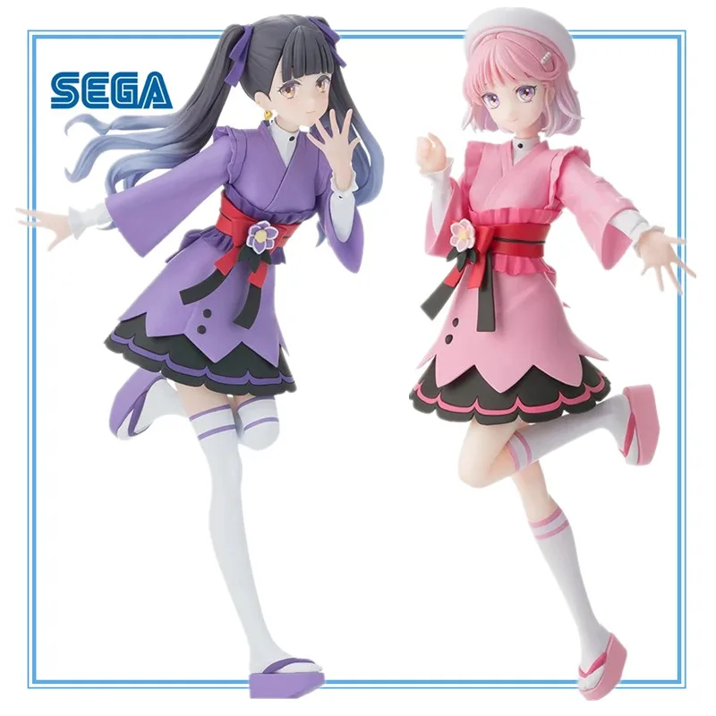 

In Stock Original SEGA Maebashi Witches Desktop DD YUINA AKAGI PVC 17cm Anime Figures Action Figure Model Toys Gifts