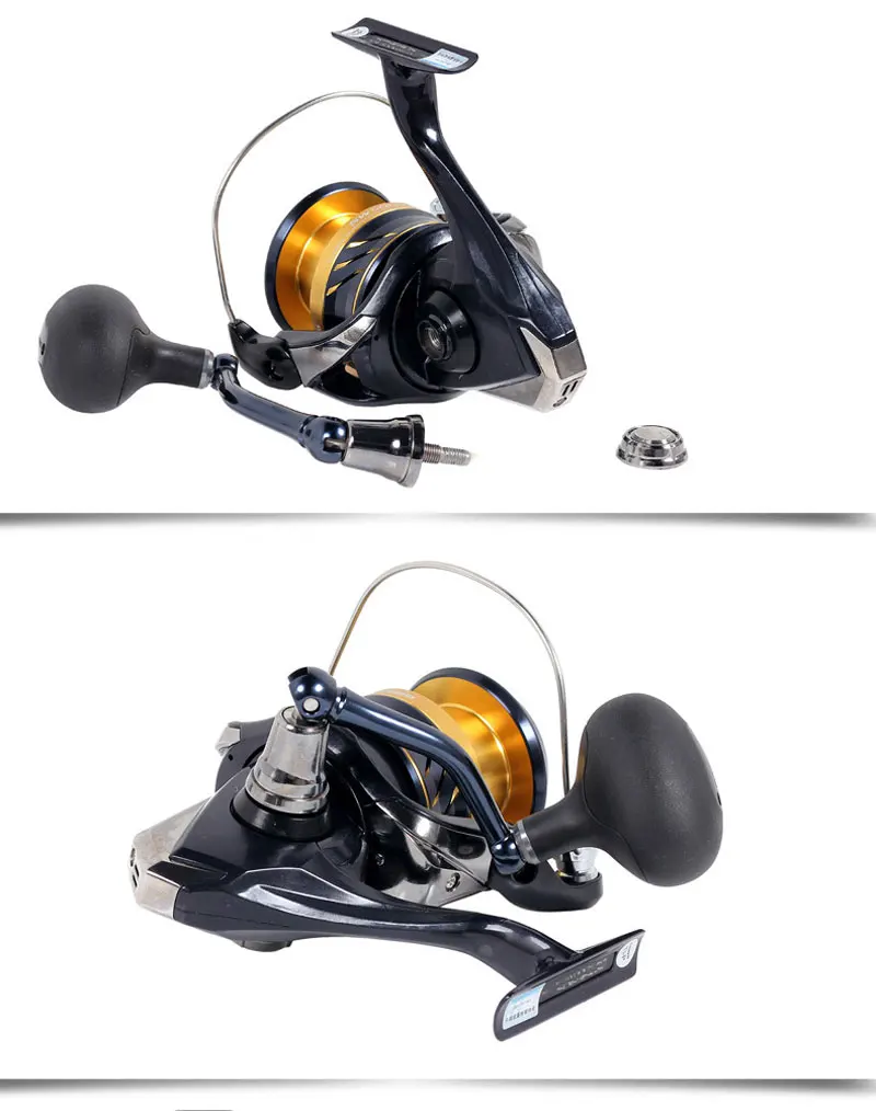 Imagem -05 - Shimano-spheros sw 5000hg 6000hg 6000pg 8000hg 8000pg Mais 1bb Carretel de Alumínio Hagane & X-ship Carretel Giratório de Água Salgada Original 2023