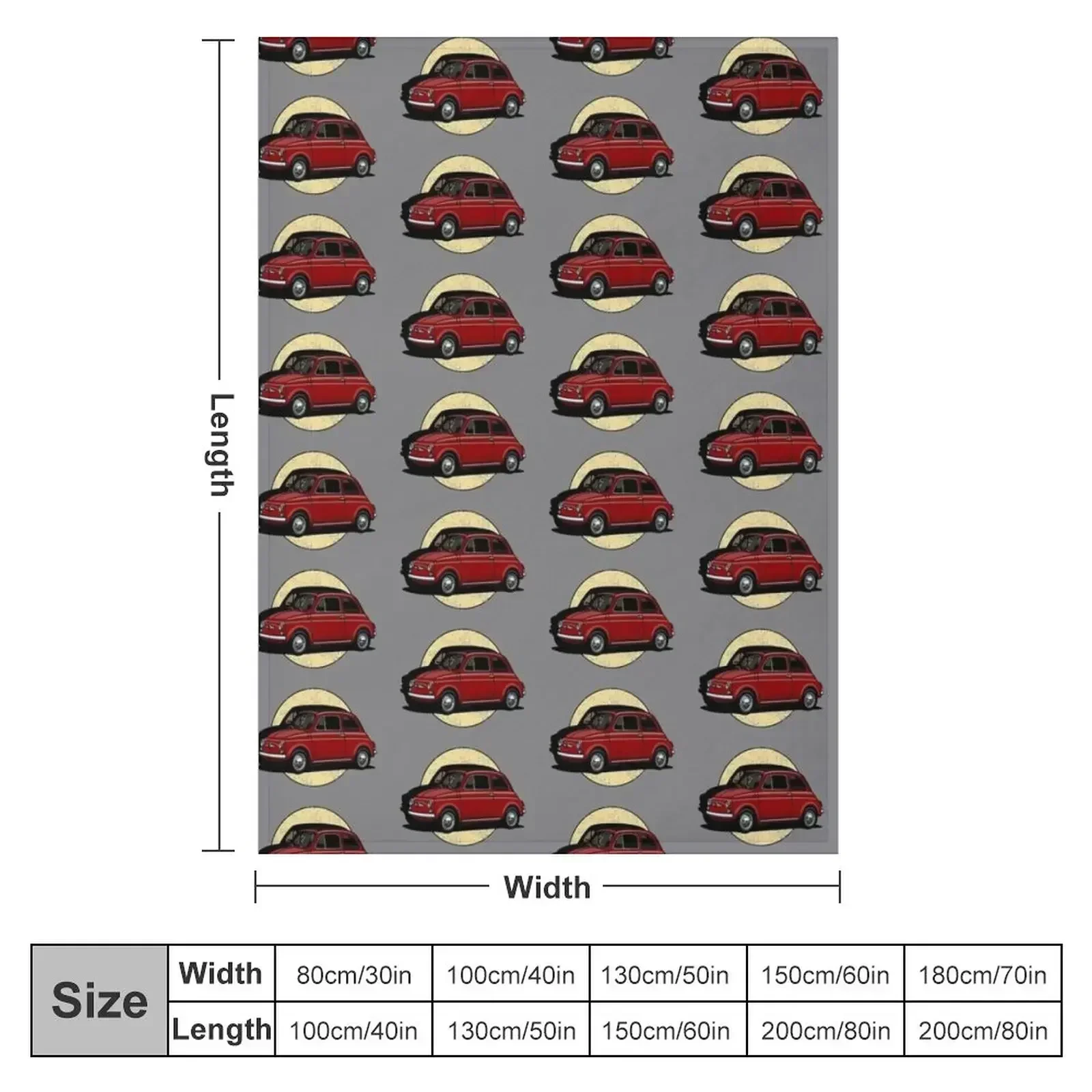 My drawing of the red Italian utility Throw Blanket couch cozy soft plush fuzzy picnic outdoor blanket