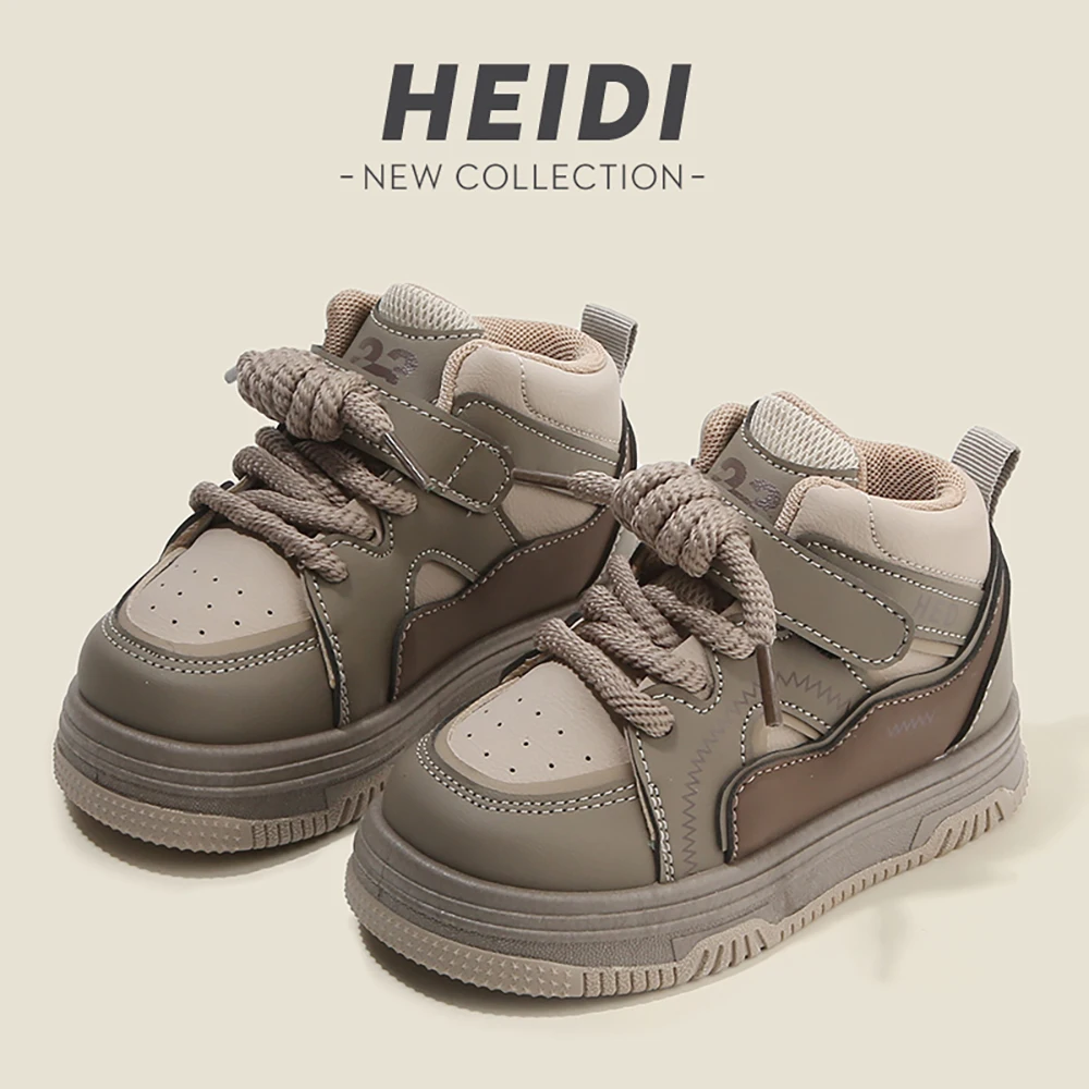 

Spring Sport Shoes For Children Ankle Suppoer Kid's Sneakers Ergonomics Breathable Boy's Girl's Running Shoes Casual Footwear