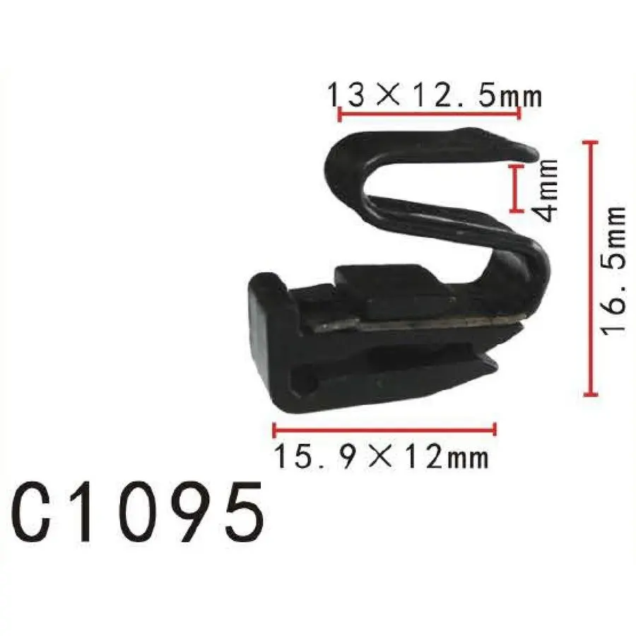 Klip Pegas Tutup Tangki Pintu Bahan Bakar Gas MR970563 MB642442 untuk Mitsubishi Montero Outlander Lancer Eclipse Galant