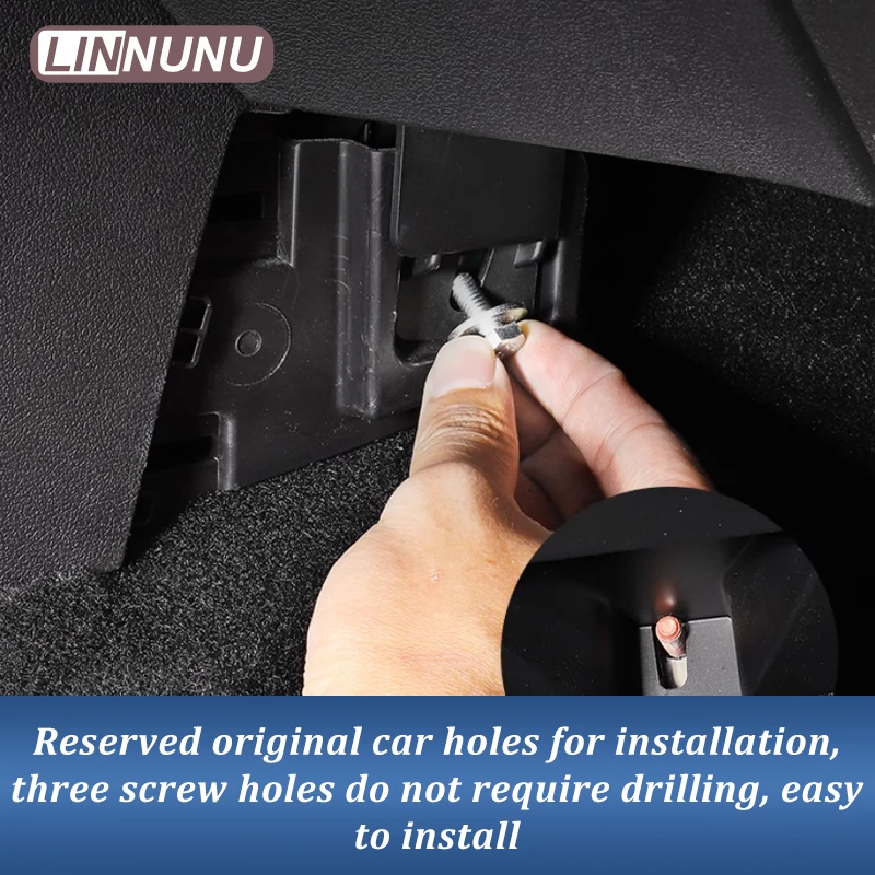 LINNUNU For TANK 300 2025 Car Copilot Computer Protection Passenger seat anti kick board control module harness prot accessories