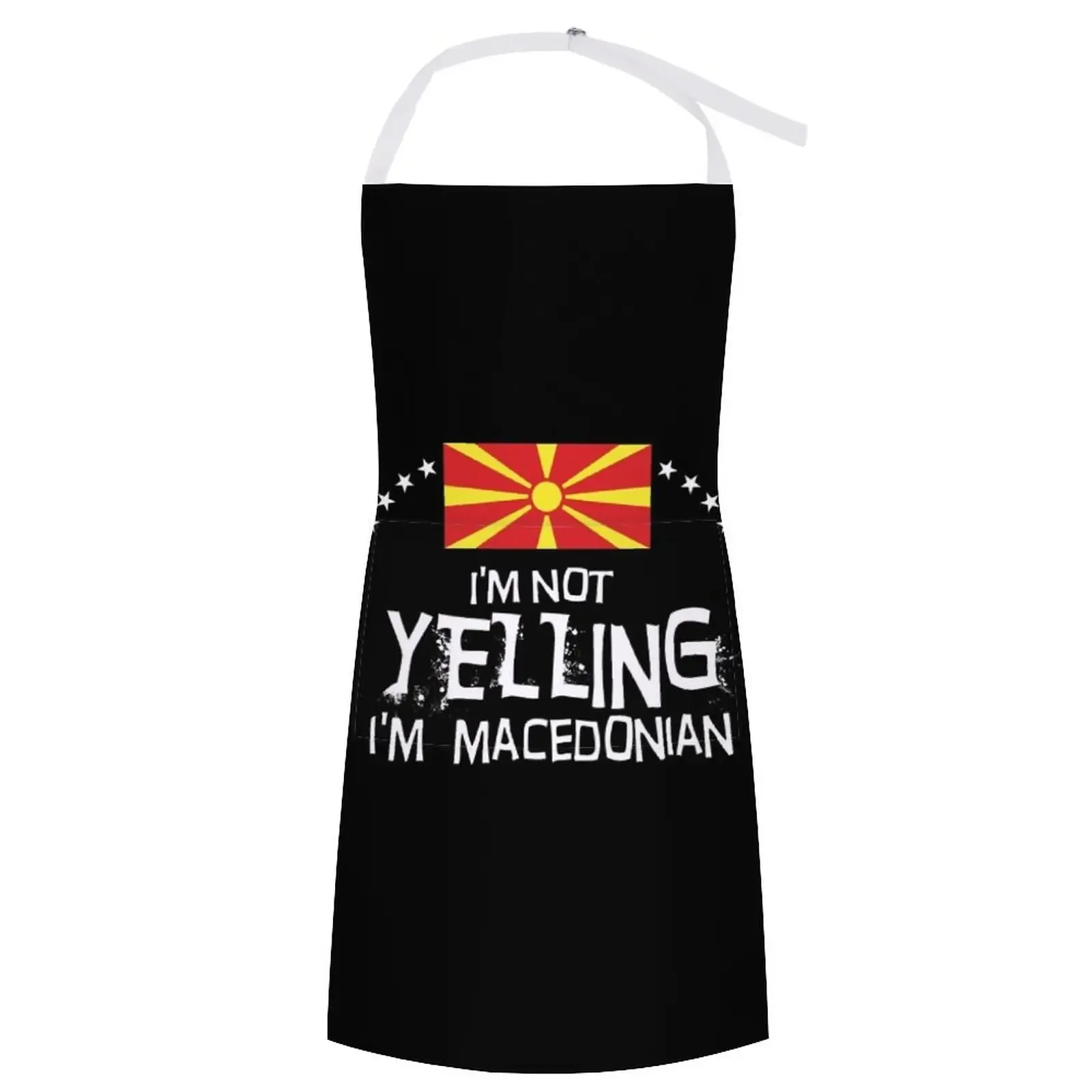 

I'm not yelling I'm Macedonian- Gifts, souvenirs and memorabilia of Macedonia Apron Apron For Men