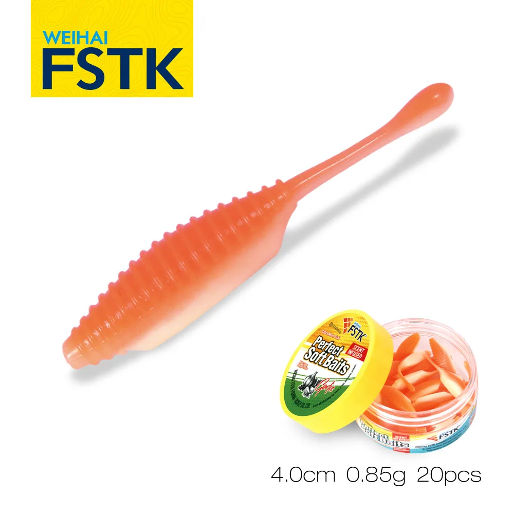 FSTK-Mini Cebo Blando Wobbler de Gusano para Lubina y Perca - imagen 3