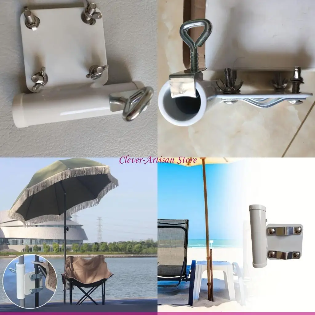 

E06B Parasol Stand Sunshade Holder for Balconies and Outdoor Spaces Easy to Install