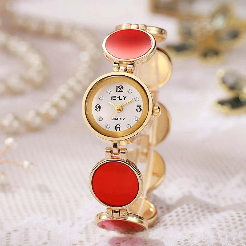 Moda pequenos relógios femininos 2025 luxo strass pulseira de aço inoxidável vestido feminino relógio relogio feminino