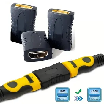 2Pc エクステンダー アダプター カプラー コネクタ HDMI メス - メス F/F 1080P 4K HDTV