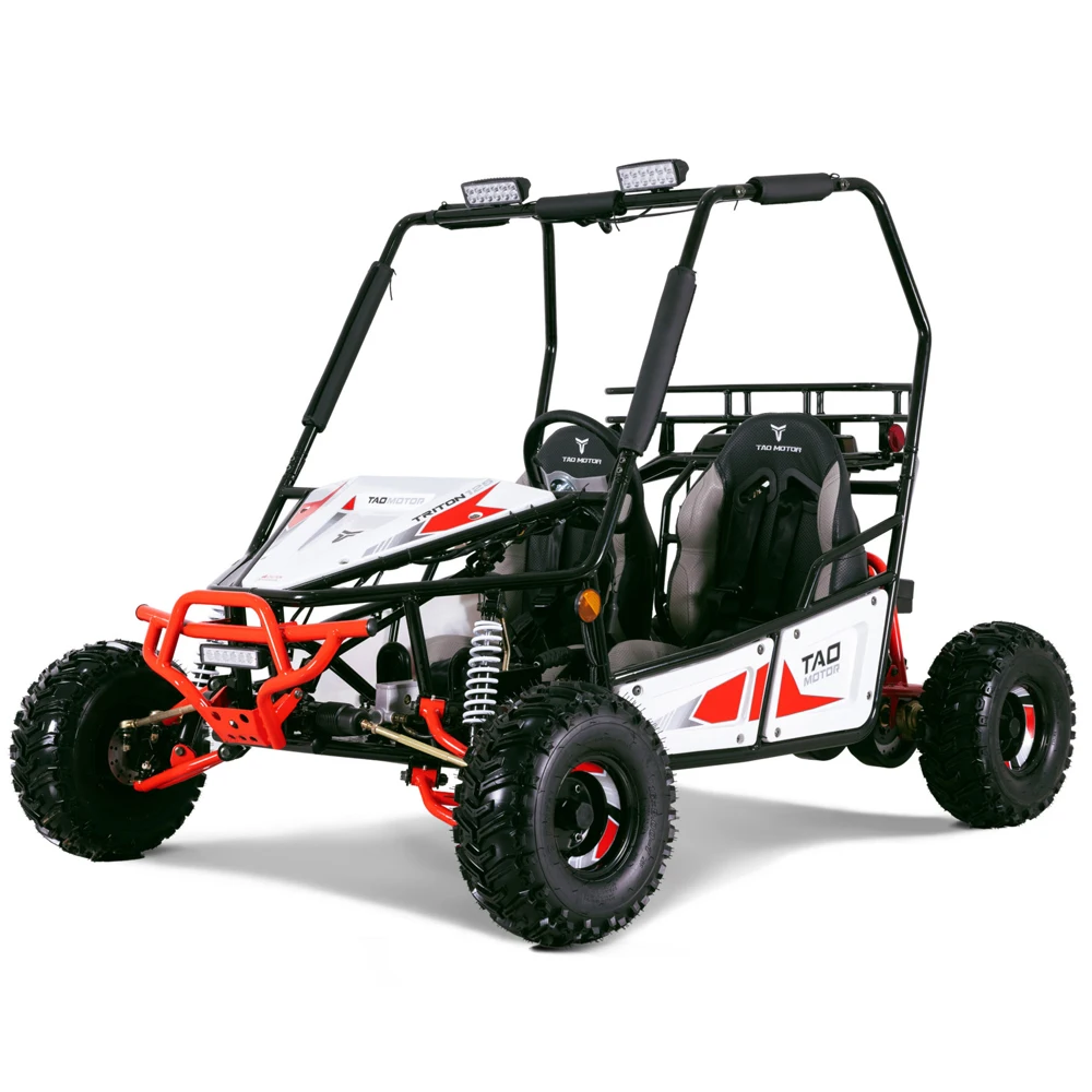 Buggy con Arranque Eléctrico, 125cc, Go Karts para Adultos, Automático, 125cc, 36V, Buggy 150cc, Arranque Eléctrico, Transmisión por Cadena, 60km/h