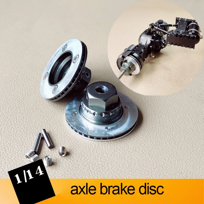 

Axle Brake Disc for 1/14 Tamiya RC Truck car Scania MAN Benz Actros 3363 Volvo