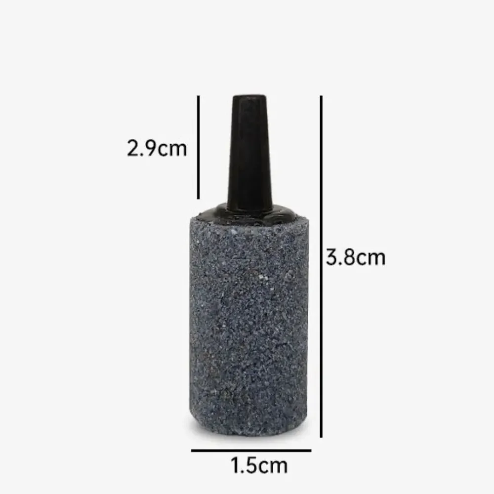 Fashion 10Pcs Mineral Bubble Diffuser Aquarium Stone Air Pump Accessories Silicon Carbide Airstones Cylinder Shape