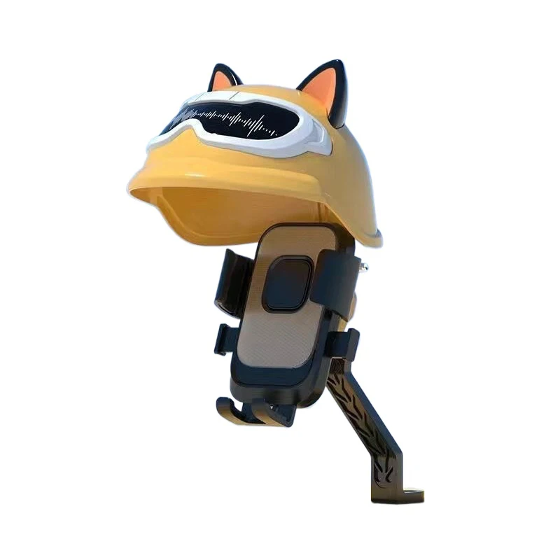 

Motorcycle Phone Mount Holder - Anti-Shock Phone Holder for Motorcycle, Bicycle Phone Helmet Holder Mount for 4.7-7" Cell Phones