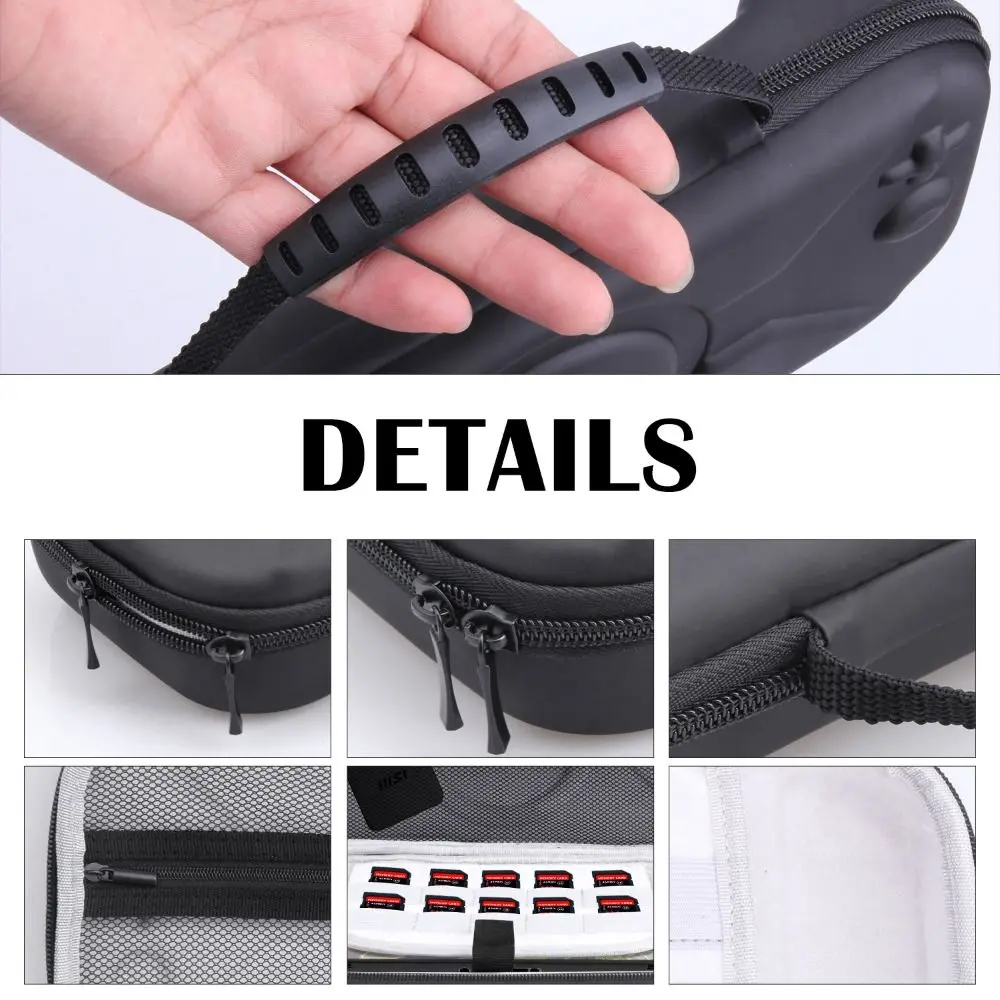 EVA Handheld Game Console Cover Hard PU Carrying Case Anti Scratch Wear Resistant Protective Box for Nintendo Switch 2