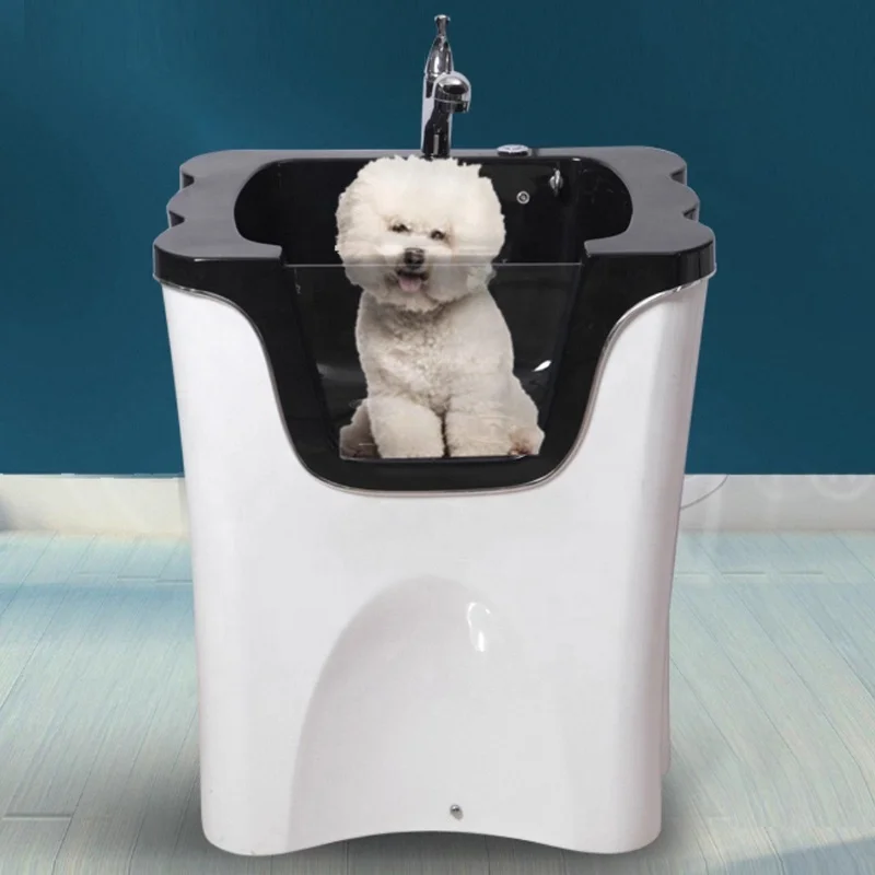 

New Best Seller Pet Grooming Bathtub SPA Surfing Bathtub With Colourful Light Dog Cleaning Tub for Pet Salon