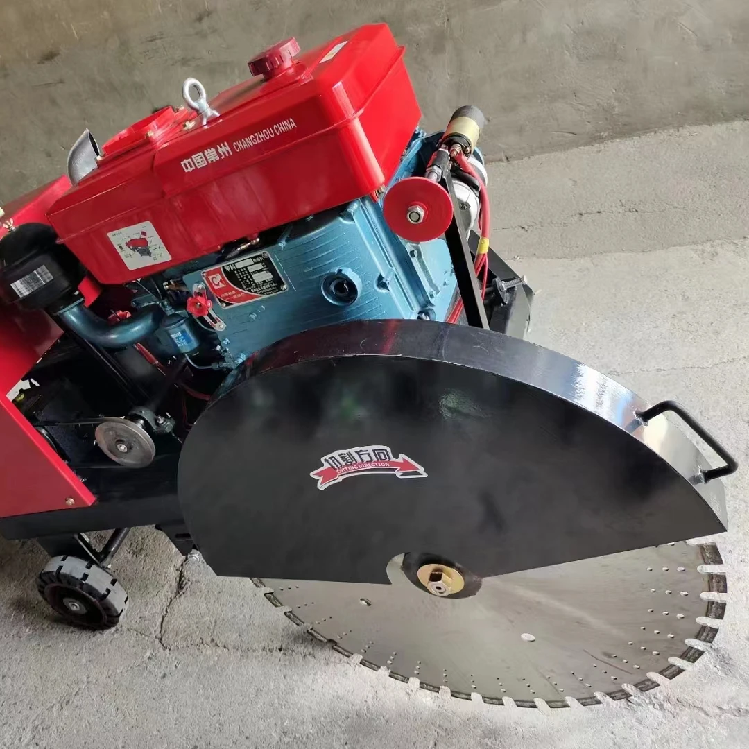 Mesin Pemotong Jalan Diesel Besar Desain Baru Dengan Diameter 800MM