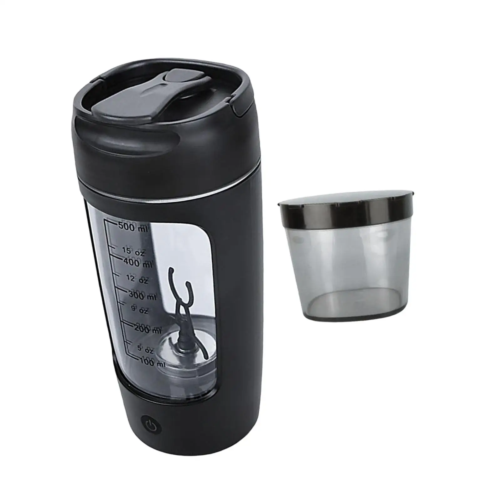 Imagem -04 - Garrafa Elétrica Shaker Protein Liquidificador Recarregável Usb para Home Gym 650ml