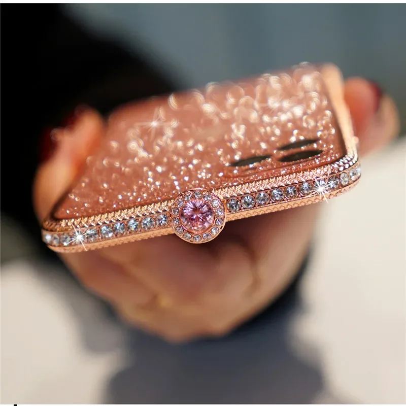 Diamond Case For iPhone 11 Pro Max XS Max XR Case Crystal Glitter Bling Rhinestone Cover For iPhone 6 6s 7 8 Plus SE 2020 Funda