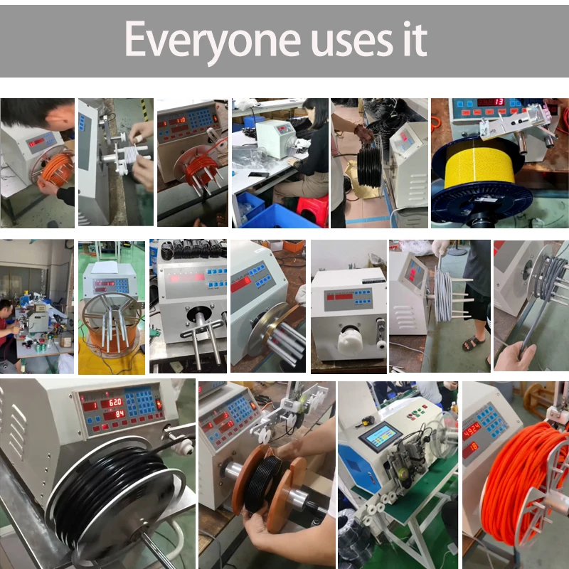 Picture 7: Sorting and Winding Integrated Machine for Wire Automatic Winding Machine with Meter Counting Sorting Mode Electric Wind Machine