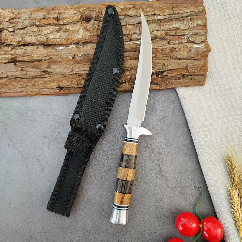 

Stainless Steel Fishing Knife Kitchen Fish Sushi Knife Barbecue Knife Fruit Cutting Tool Straight Knife Boning Knives