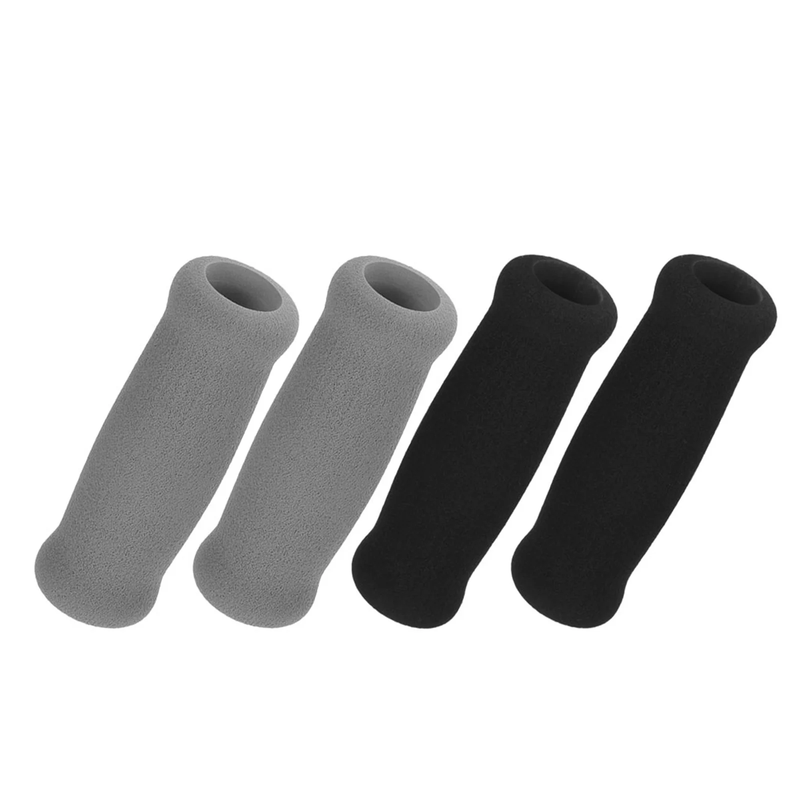 4pcs Reusable Crutch Grips Thickened Non-Slip Handle Replacement for Cane Seniors Elderly Walking Accessories Comfort Support
