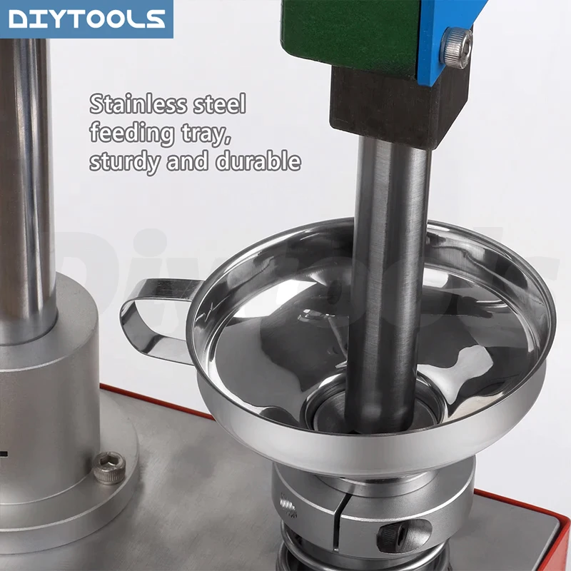 Vertical Injection Molding Electric Plastic Extruder Machine Plastic Molding Machine with Vise and Test Mold