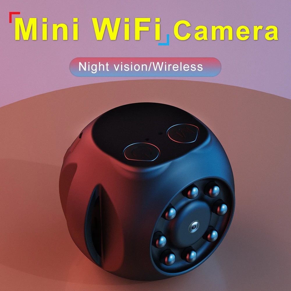 

2022 WK10 Wifi Mini Camera Body Small Micro Video Camera Pocket Cam Night vision DVR Microcamera Minicamera Recorder