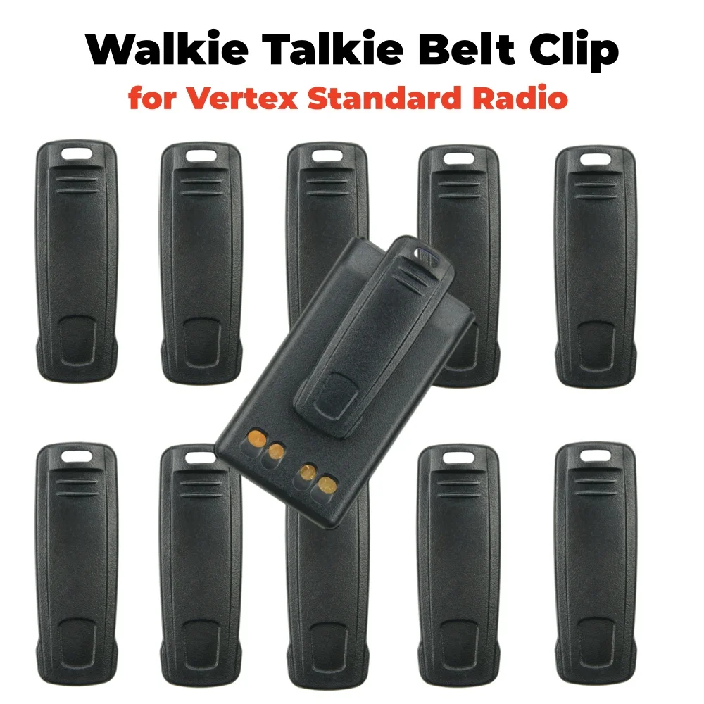 10PCS Walkie Talkie Belt Clip for Vertex VX231 VX-261 VX-350 VX-351 VX-354 VX-450 VX-451 EVX-231 EVX-261 EVX-530 EVX-534 Radios