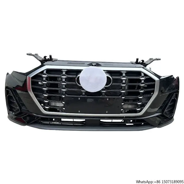 

For Q3 Front Fascia Assembly Front Bumper Headlight Hood Side Fender Replacement Auto Body Kit
