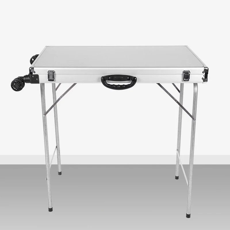 Portable Jeweler Stall Box Jewelry Display Stand Folding Box Storage Organizers Trinkets Showcase Earring Holder Display Shelf