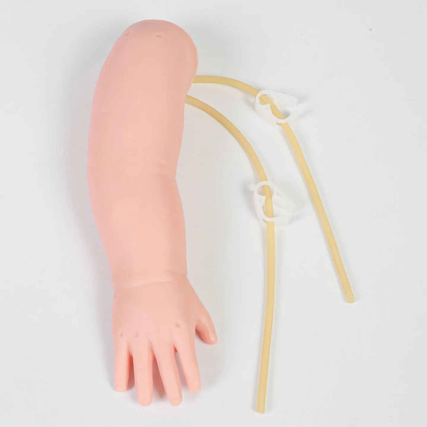 DARHMMY Advanced Infant Venipuncture Arm Model,IV Training Arm Model Nurse Training Blood Drawing Arm Model Kit