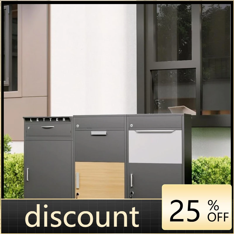 LH Household Thickened Express Cabinet Outdoor Weatherproof Parcel Delivery Cabinet Steel