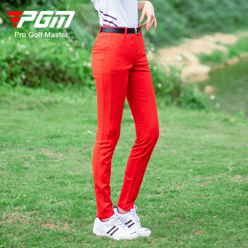PGM Golf Trouser Ladies Slim Golf Long Pants Women Quick Dry Tight Pant Breathable Elastic Sports Trousers Casual Bottoms XS-3XL