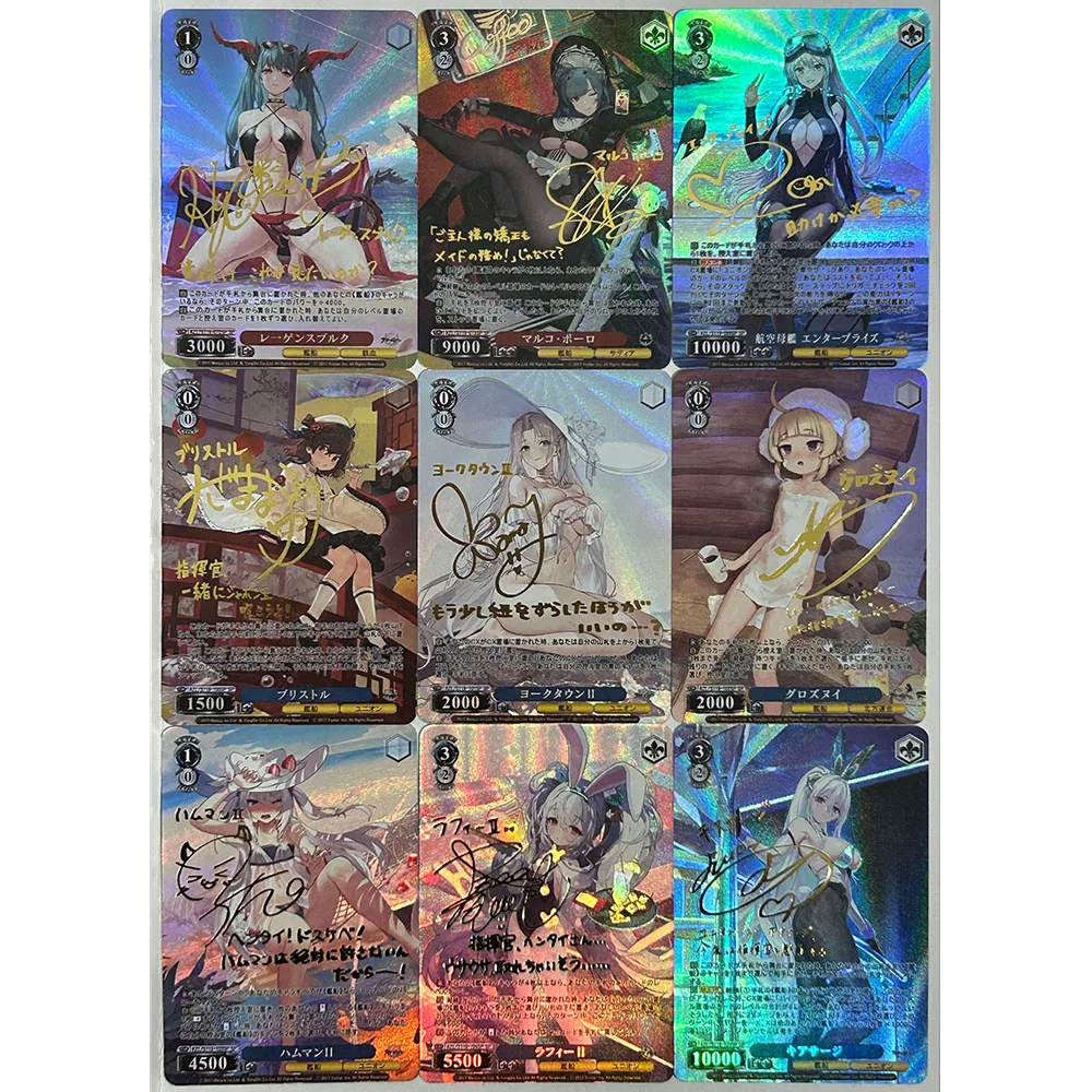 Anime Weiss Schwarz FAI DA TE ACG Power Kitagawa Marin Nilou Ragazzo Giochi Giocattoli Premium Glitter Carte Da Collezione Regali Di Compleanno Di Natale