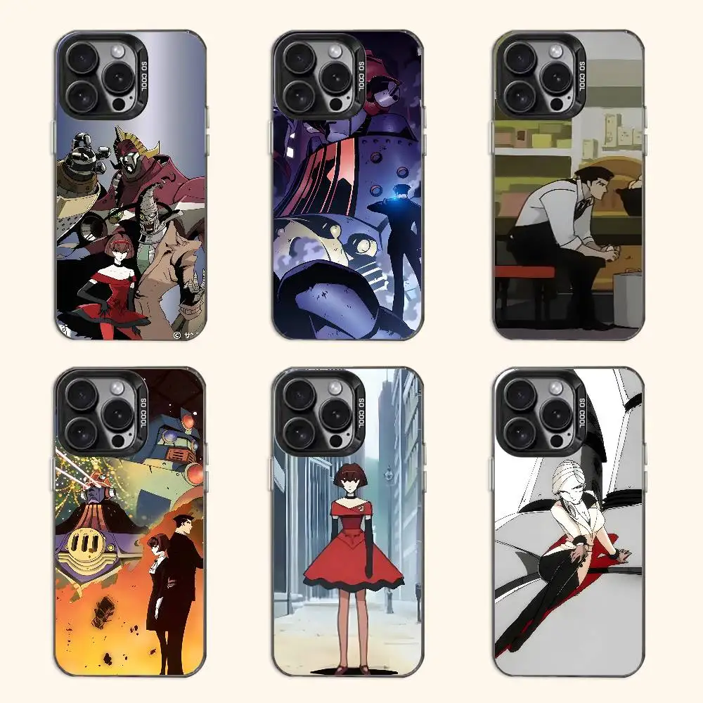 

The B-Big O Cartoon Phone Case For IPhone 17 16e 16 15 14 13 12 11 Pro Max X XR XS MAX Back Cover