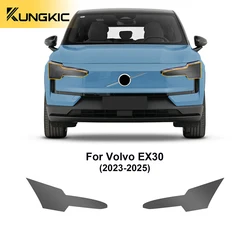 Smoked for Volvo EX30 2023 2024 2025 Headlight Rearview Film Paint Protection Film Transparent TPU Anti-scratch Repair Refit
