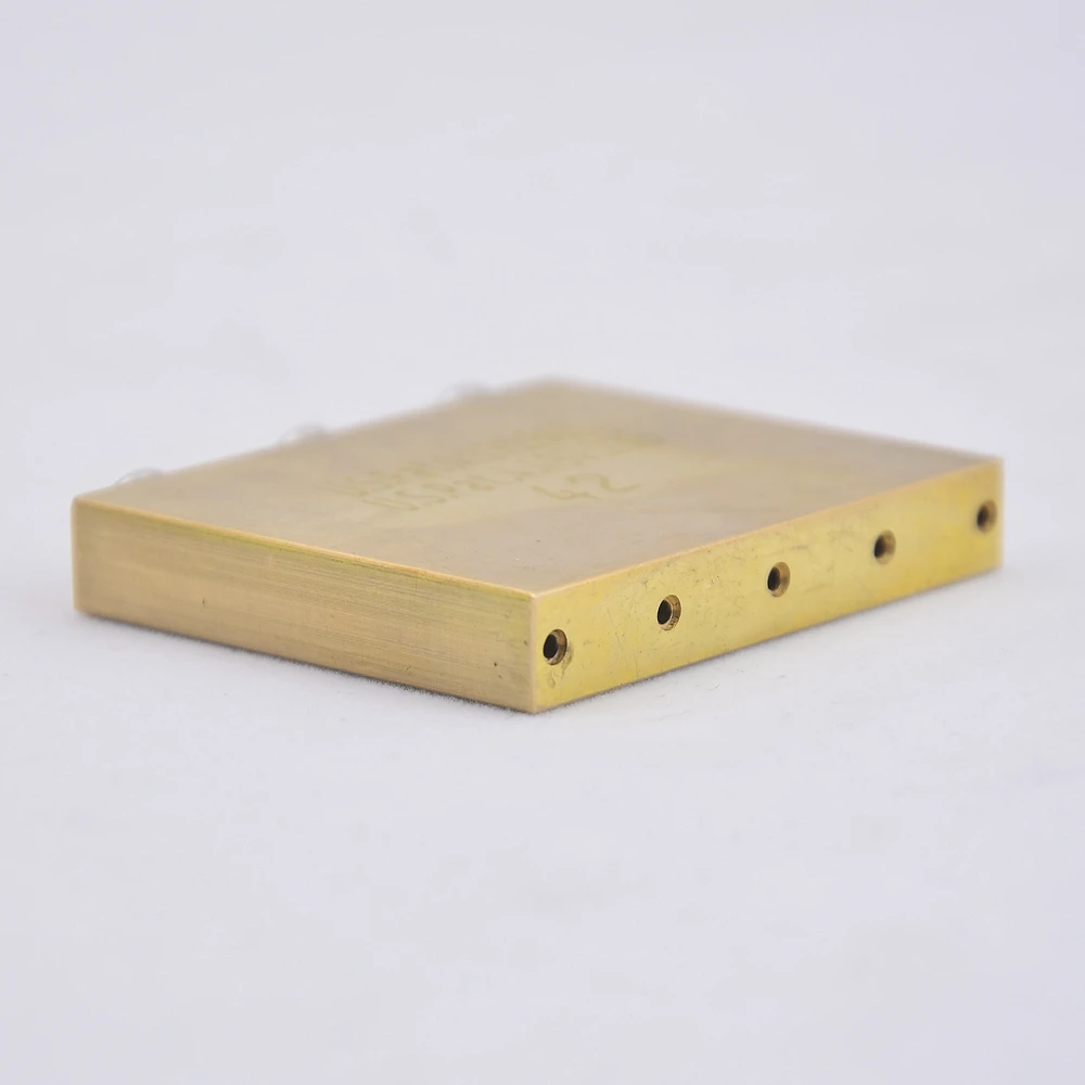 1 Piece Original Genuine Electric Guitar Brass Block Fit Parts Of FR Special Made In Korea) Tremolo System Bridge