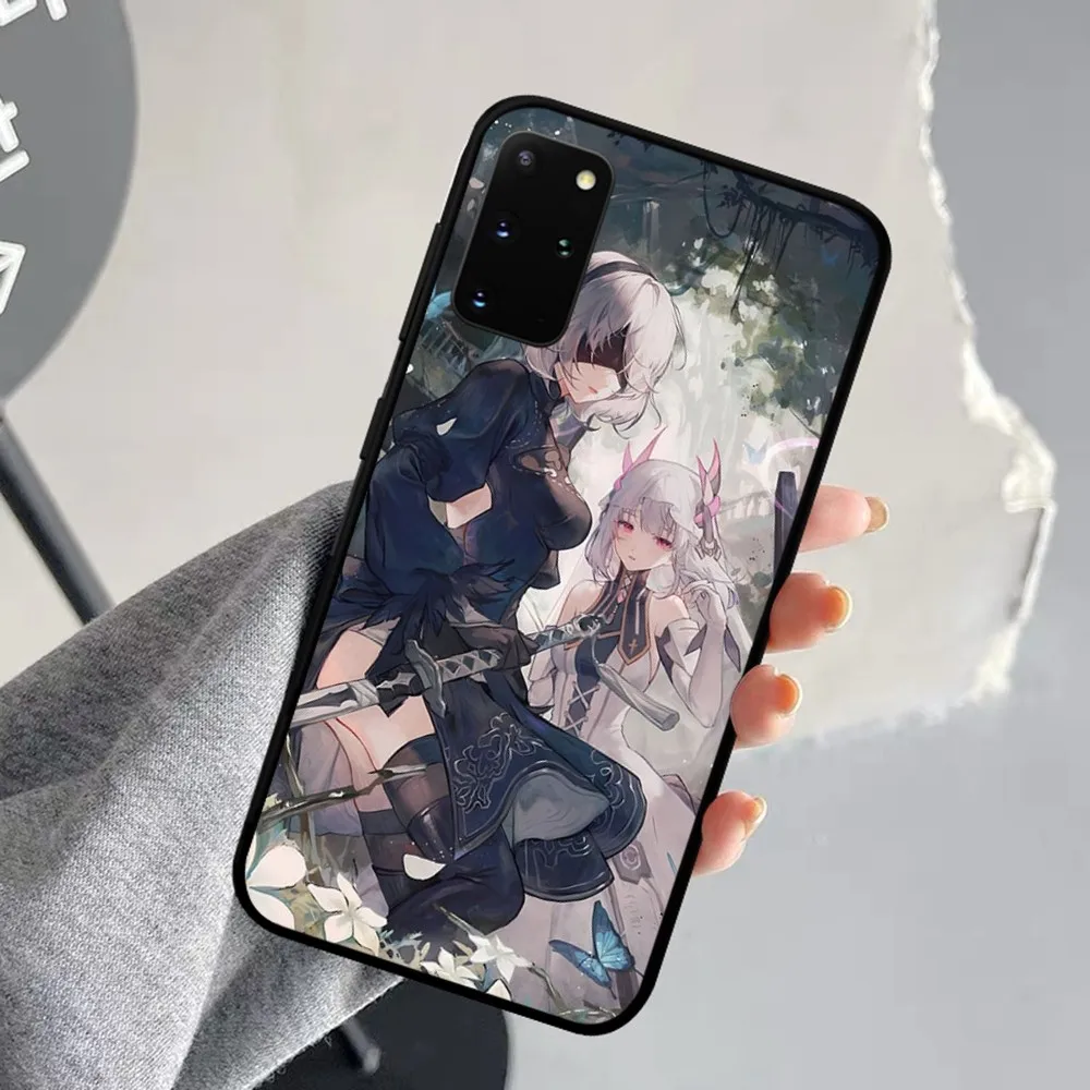 NieR Automata Phone Case For Samsung S 9 10 20 21 22 23 30 23plus Lite Ultra FE S10lite Fundas