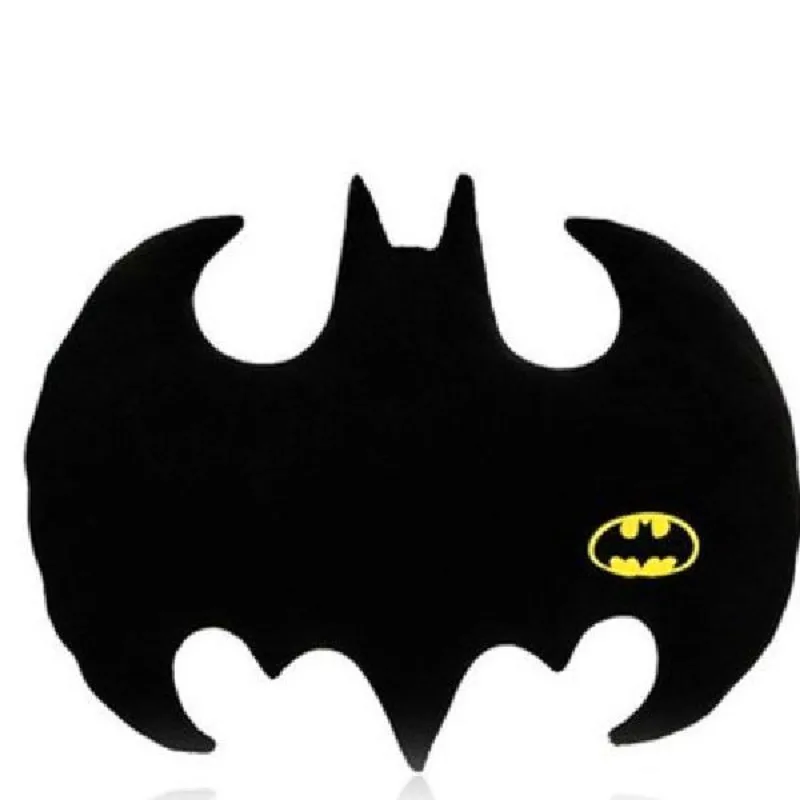 Liga de la justicia Batman Logo grande almohada personalidad creativa periféricos de animé alto valor coche siesta almohada cojín regalos de pareja