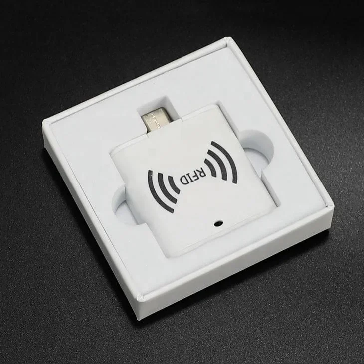 2025/Frosted Shell UHF OTG Reader 860-960Mhz Type-C Interface Rfid Reader قارئ الهاتف المحمول مع APK، SDK