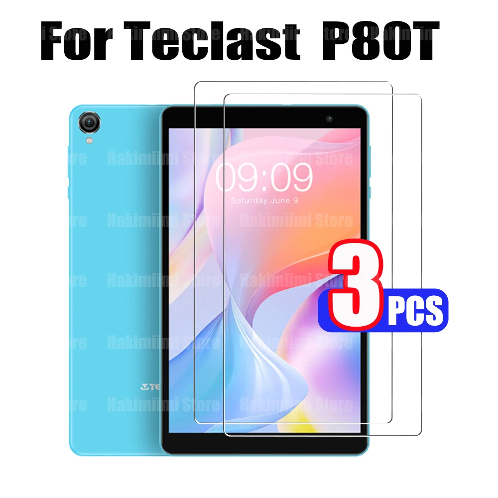 

For Teclast Tablet 8 P80T (8.0 Inch) Tempered Glass Film 9H Hardness Clear Anti Scratch HD Screen Protector for Teclast Tablet 8