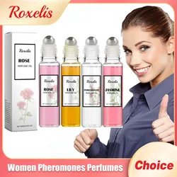 Rouleau d'Huile de Phéromone pour Femme, sexuellement Longue Durée, Orgasme Sexuellement Éducatif, Huile Parfumée pour Couples, Love Her Flirting