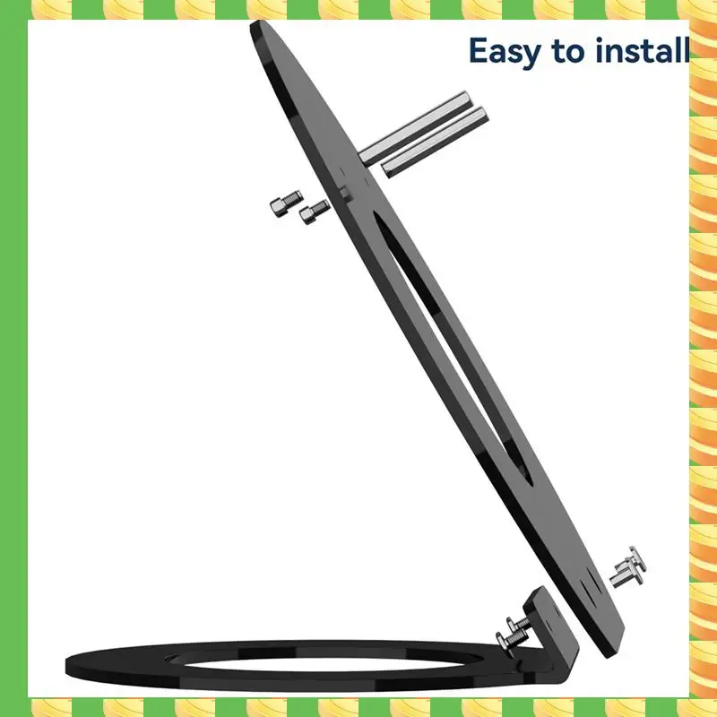 AB53 Anti-Slip Speaker Stand For Monster Boomerang Neckband Speaker Acrylic Desktop Holder Base Bracket Black